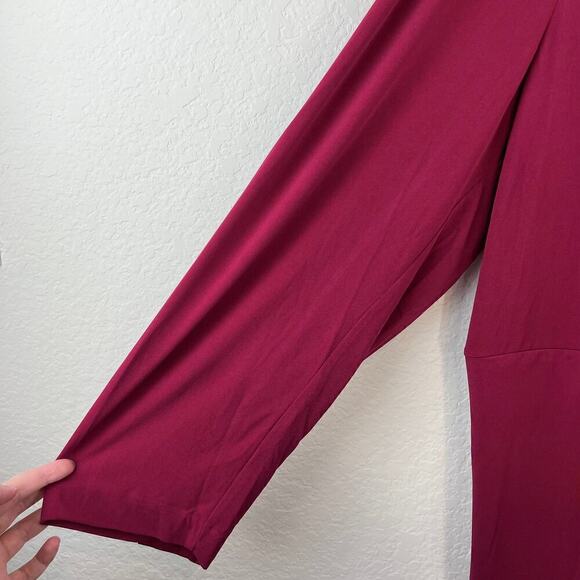 NWT Lane Bryant Knit Stretch Overpiece Duster Cardigan Size 26/28 Corpcore - Picture 7 of 8